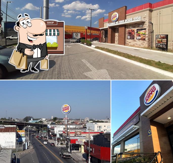 O exterior do Burger King Drive Thru