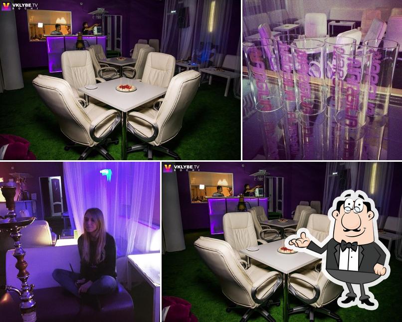 Посмотрите на внутренний интерьер "The OFFICE Nargilia Lounge Sochi"