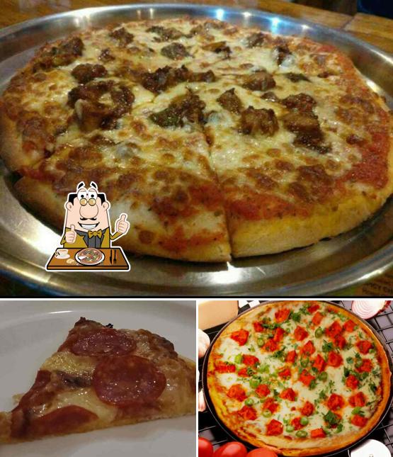 Pick pizza at Smokin' Joe's Pizza