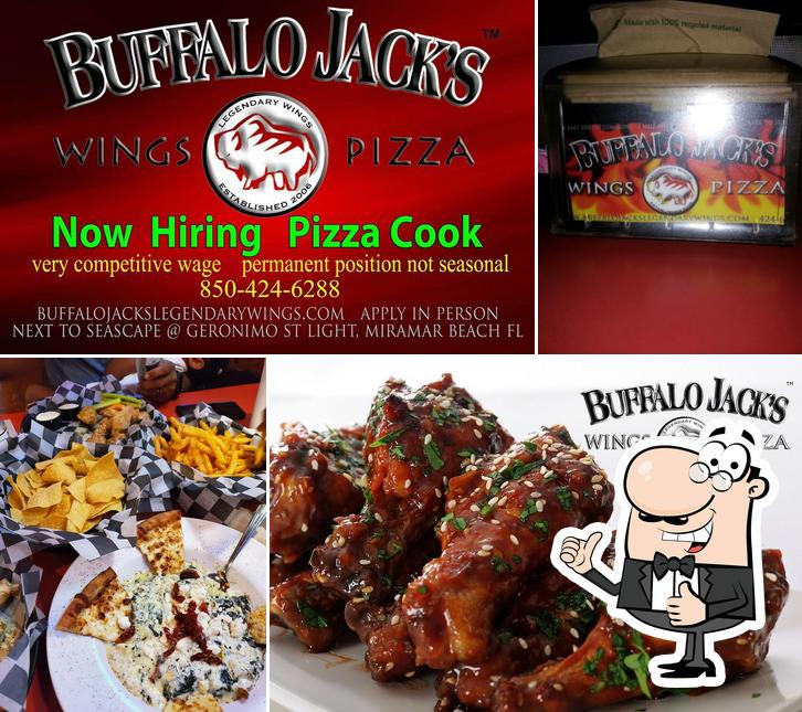 Vea esta imagen de Buffalo Jack's Legendary Wings & Pizza