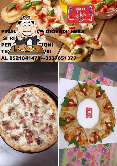 Ordina una pizza a Pizzeria le Rose