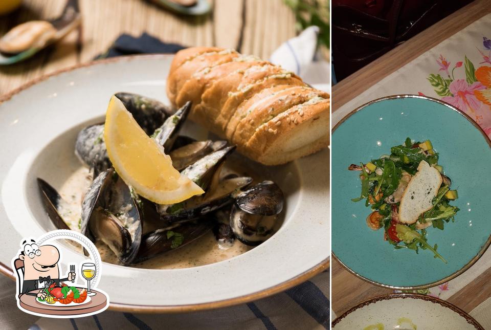 Отведайте блюда с морепродуктами в "Ресторане Сен-Тропе"