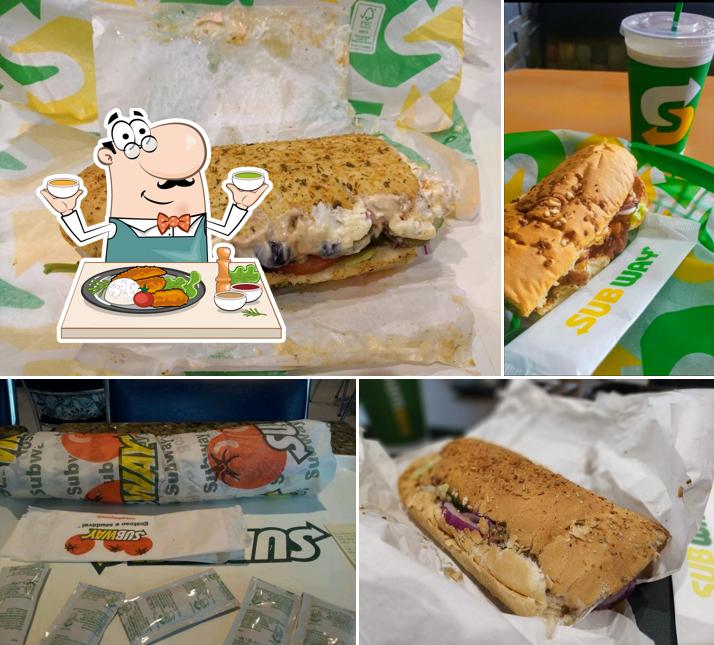 Comida em Subway