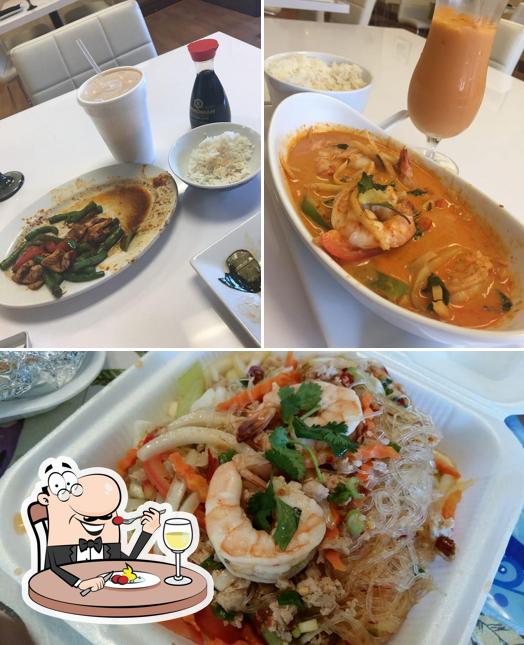 Comida en The Dish Thai Fusion Cuisine