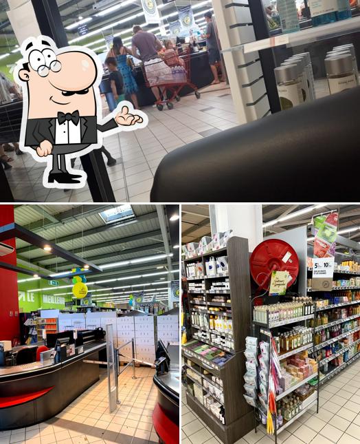 L'intérieur de Intermarché SUPER Gruissan