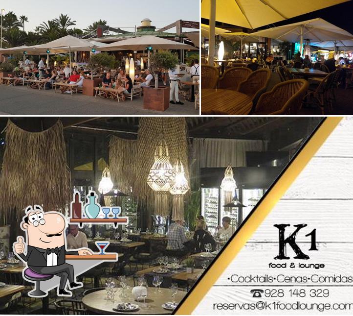 Интерьер "K1 Food & Lounge"