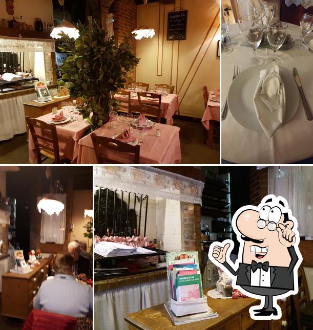 The interior of Restaurant Le Doyen