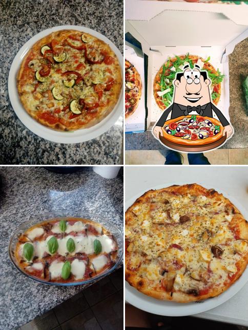 Elige una pizza en Pizzeria Mama Leone