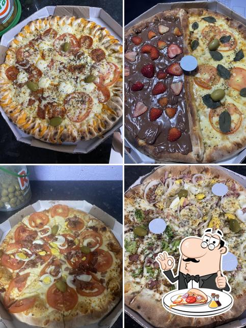 Experimente pizza no Pizzaria Marsala