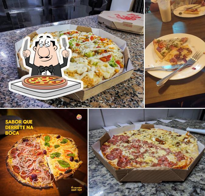 Experimente pizza no Tip's Pizzaria e Restaurante