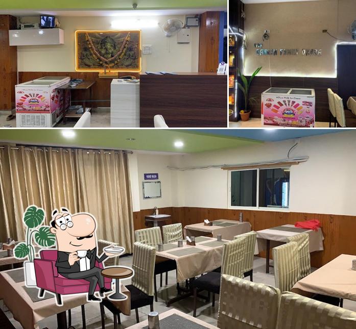 Check out how Siva Ganesh Family Dhaba looks inside