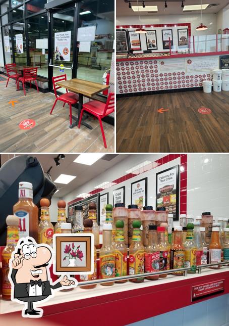 L'intérieur de Firehouse Subs Barrhaven