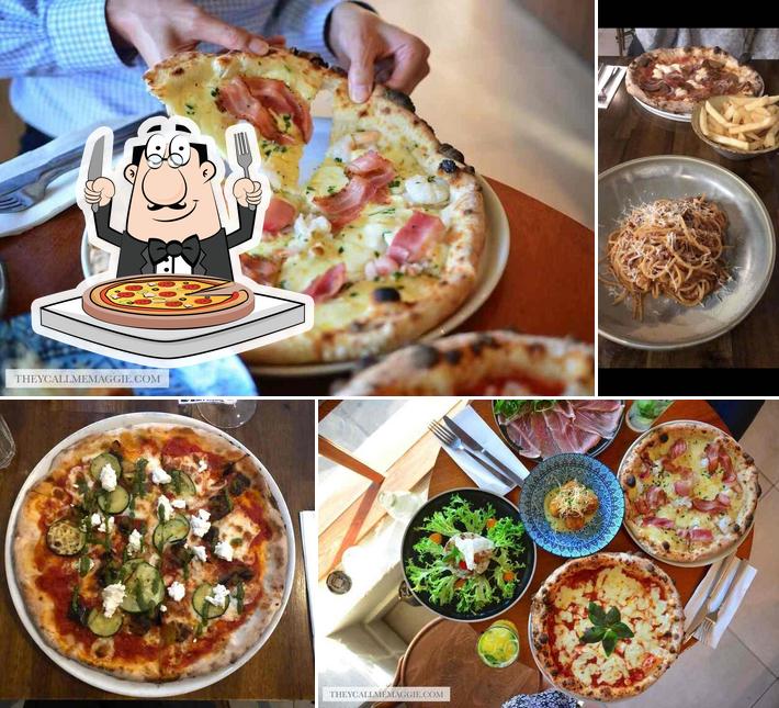 Get pizza at Il Caminetto