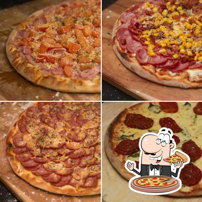 No Pizzaria Dom Luiggi, você pode desfrutar de pizza