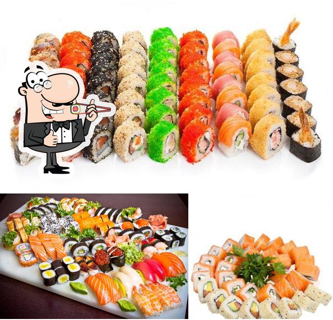 Les sushi sont offerts par Maguro