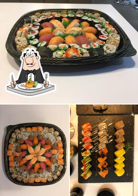 Еда в "Sushi Welt"