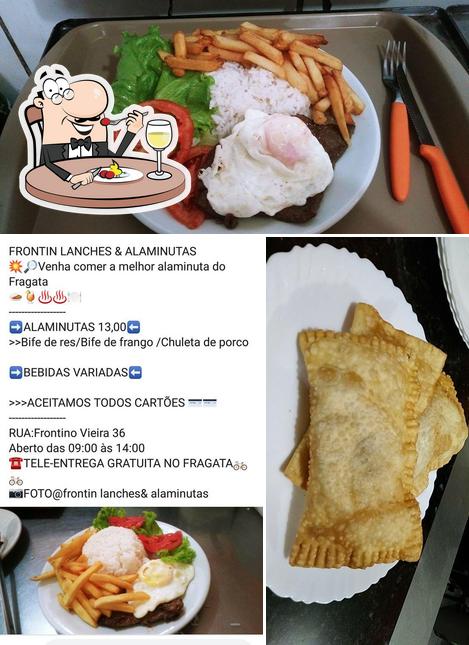 Comida em Frontin Lanches e Alaminutas