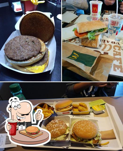 Essayez un hamburger à McDonald's