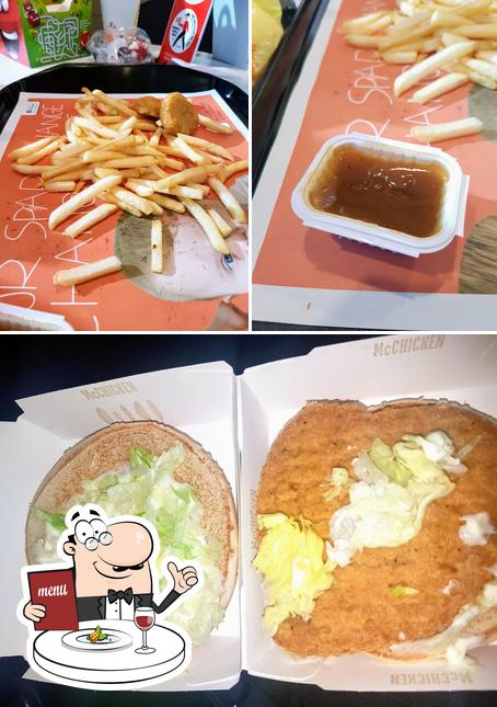 Food at McDonald's Raymond Terrace