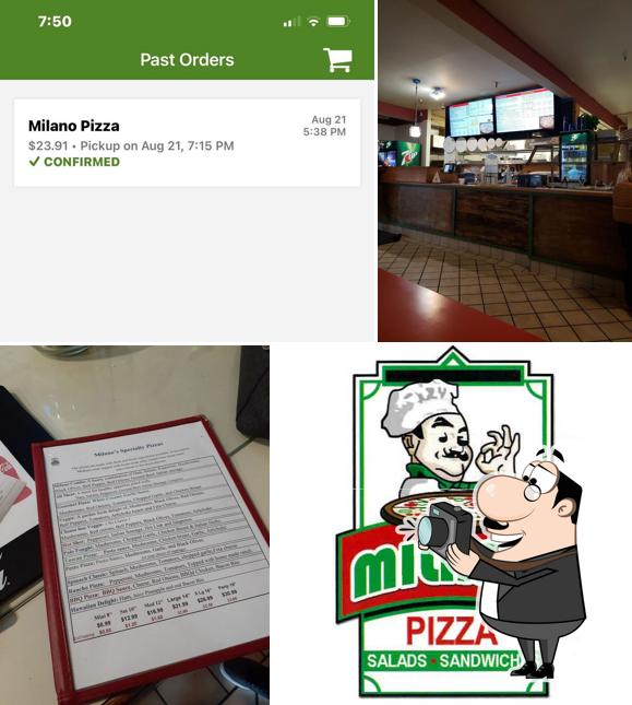 Это изображение пиццерии "Milano Pizza"