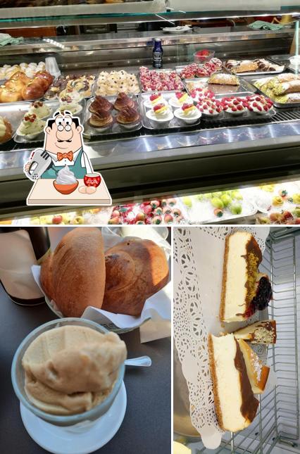 Cafè dell'Università bietet eine Mehrzahl von Desserts 