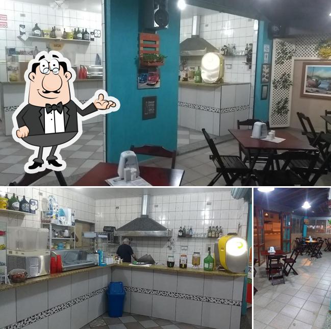 O interior do Bar do Carioca