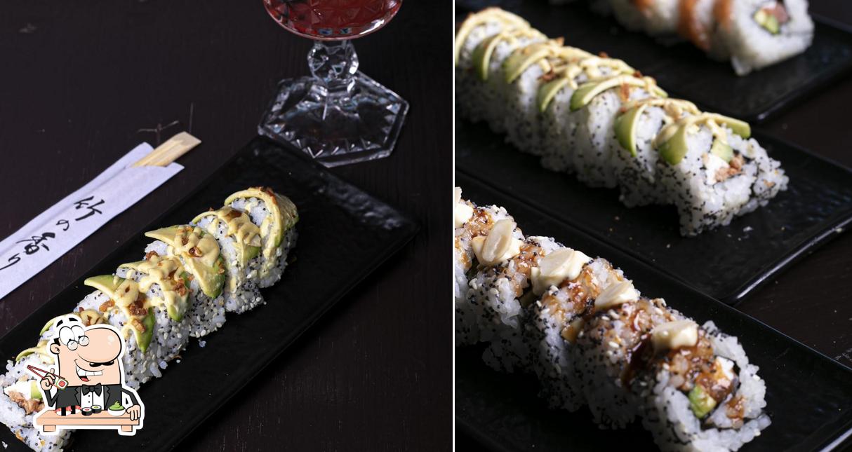 Ordina le varie opzioni di sushi