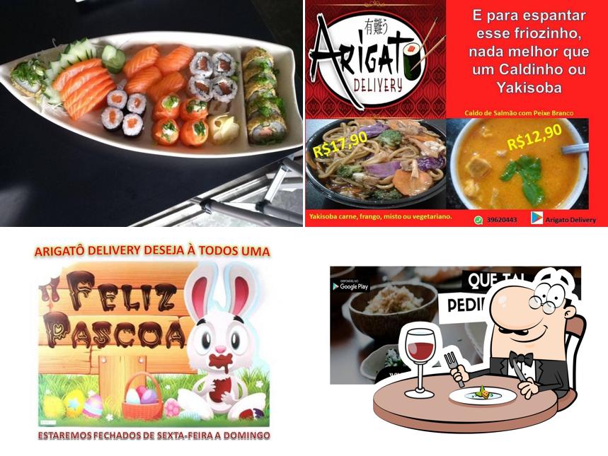 Platos en Arigatô Jacareí