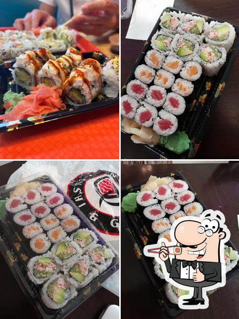 Order different sushi options