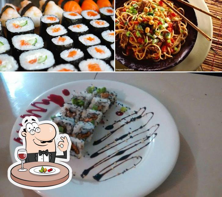 Comida em Sushi-ki