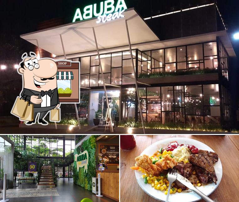 The photo of ABUBA Steak - Kota Harapan Indah’s exterior and food