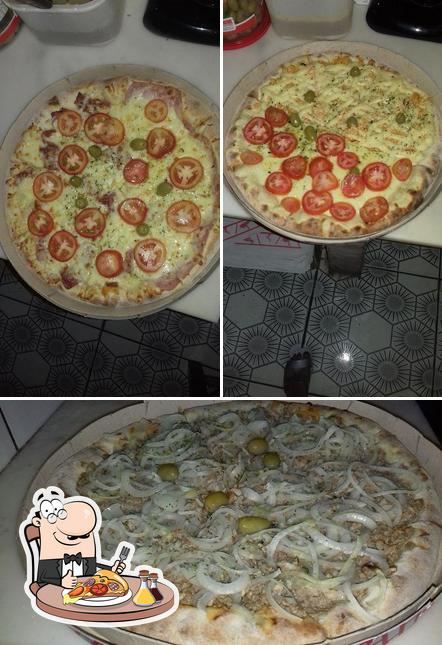 Consiga diversos tipos de pizza