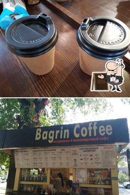 La parte exterior de Bagrin Coffee