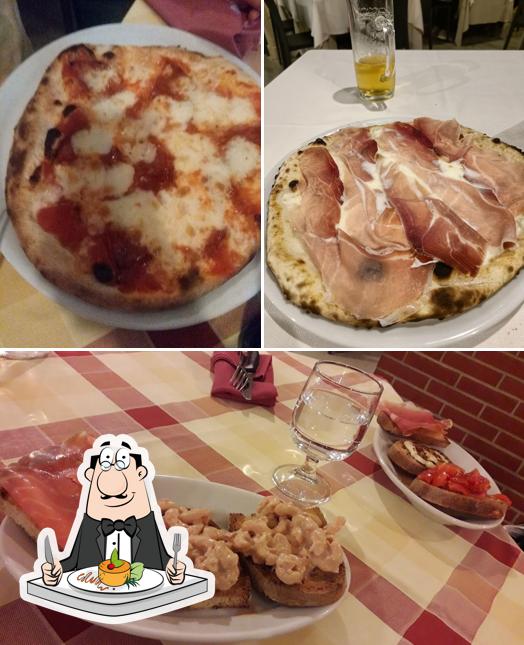 Cibo al Pizzeria Trattoria Dal Ghiottone