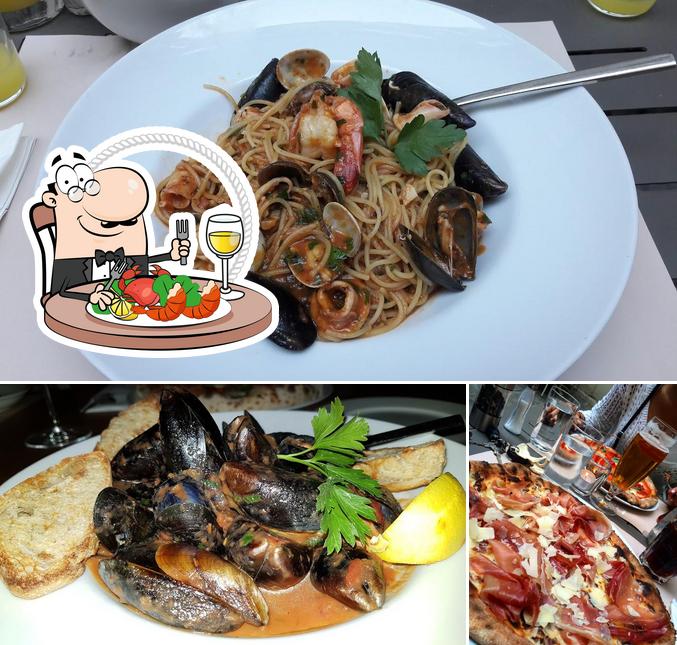 Закажите блюда с морепродуктами в "La Mia - Ristorante con Pizza - Bar Italia"