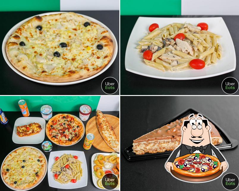 Essayez des pizzas à Dinapoli Pizza Plus