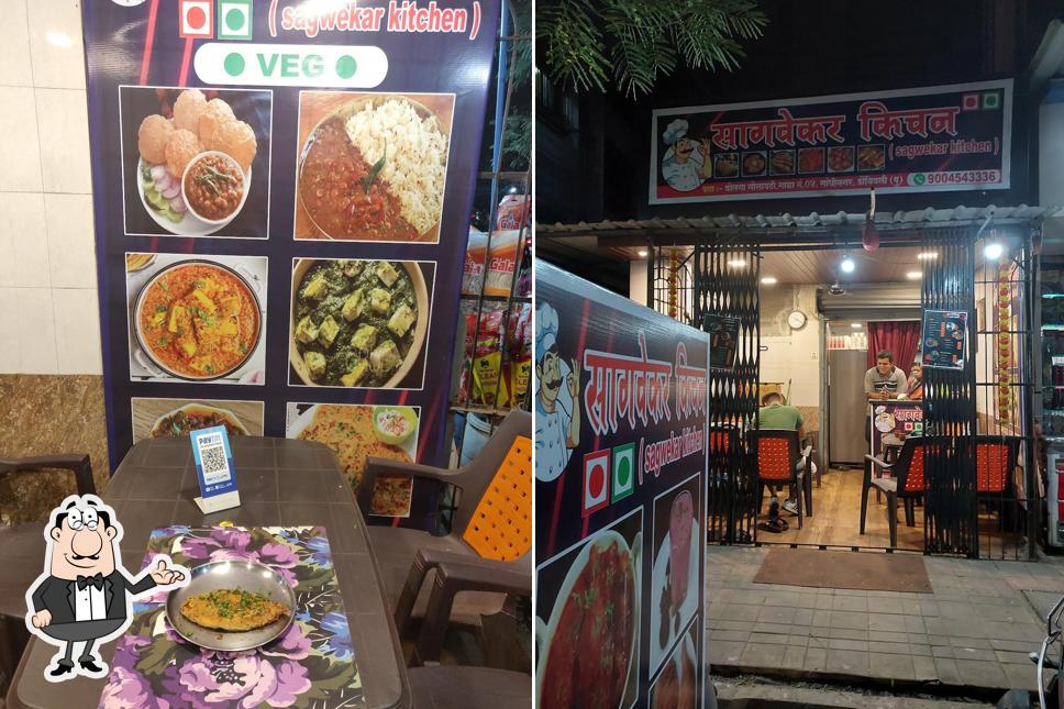 The interior of Sagwekar Kitchen