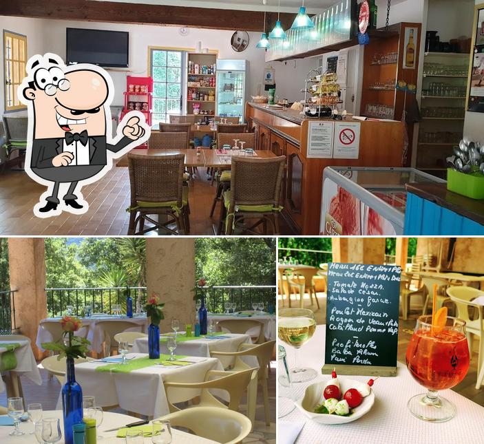 The image of Restaurant le Romarin - Les Adrets de l'Estérel’s interior and beverage