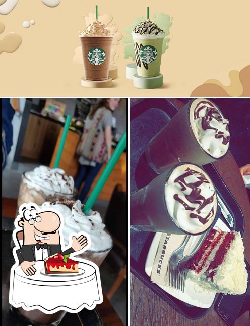 Starbucks offers a number of sweet dishes