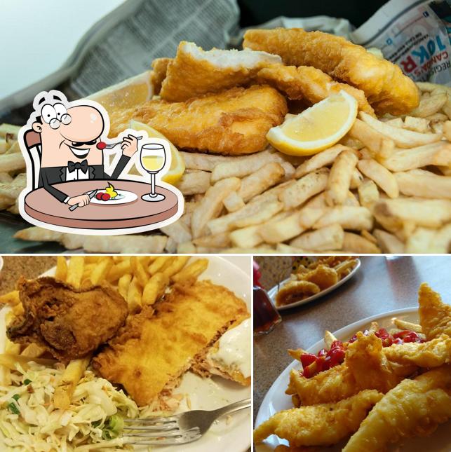 Food at C-Lovers Fish & Chips