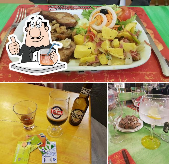 Las imágenes de bebida y comida en O Pasto barbecue restaurant