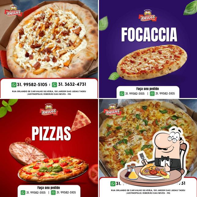 Peça pizza no Pizzaria Encontro Dos Amigos