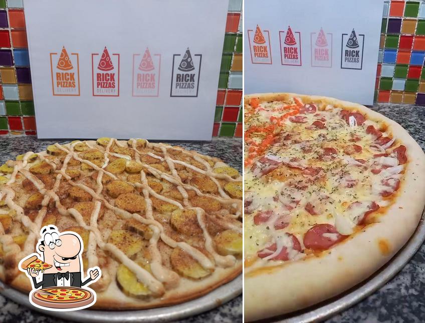 Consiga diversos variedades de pizza