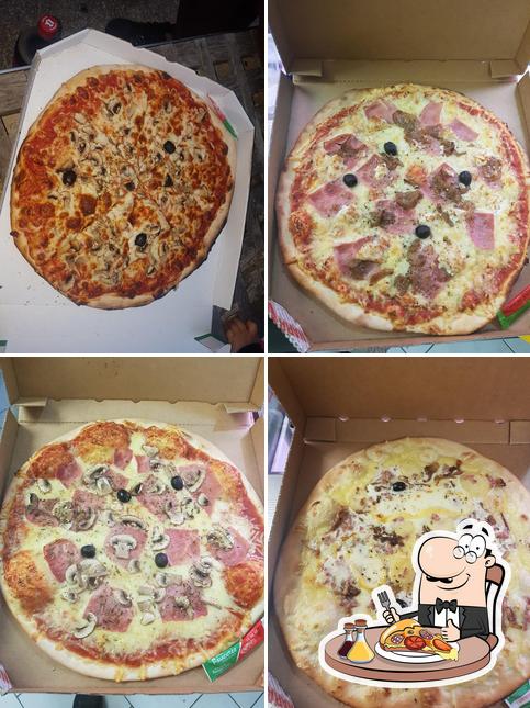 A Pizza Saint Elme, vous pouvez prendre des pizzas