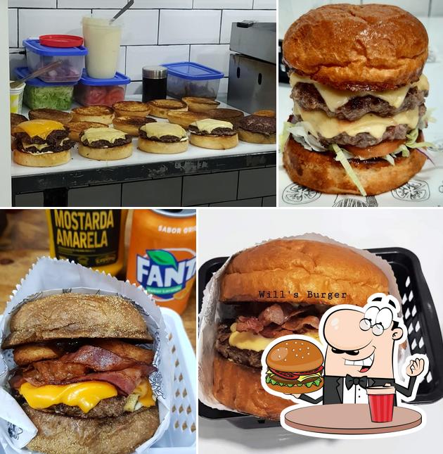 Delicie-se com um hambúrguer no Will's Burger