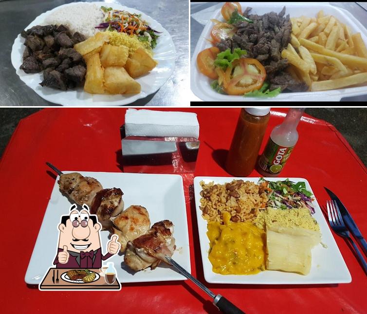 Escolha refeições de carne no Lanche da Família