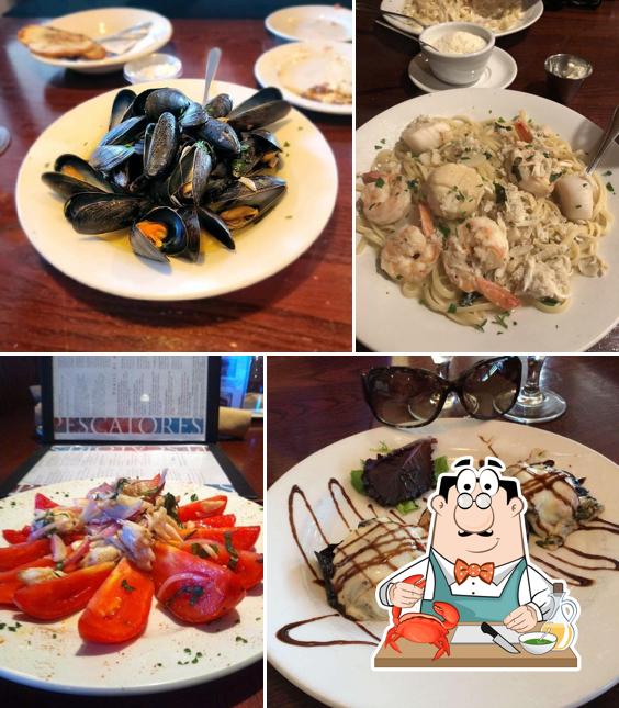 Try out seafood at Pescatore's Restaurant