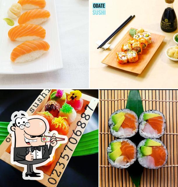 Les sushi sont disponibles à ODate Sushi