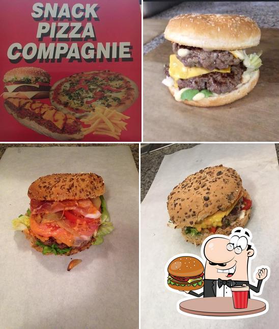 Prenez un hamburger à Pizza Compagnie