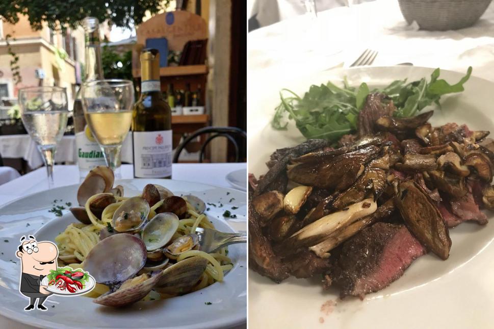 Prova la cucina di mare a Ristorante All'arco Di San Calisto